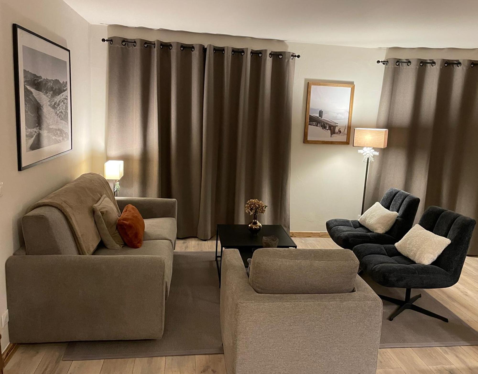 Spacious Ski-In Ski-Out Apartment 4-6 Pax, 161 Sources De Marie Arc 1950 Les Arcs  Buitenkant foto
