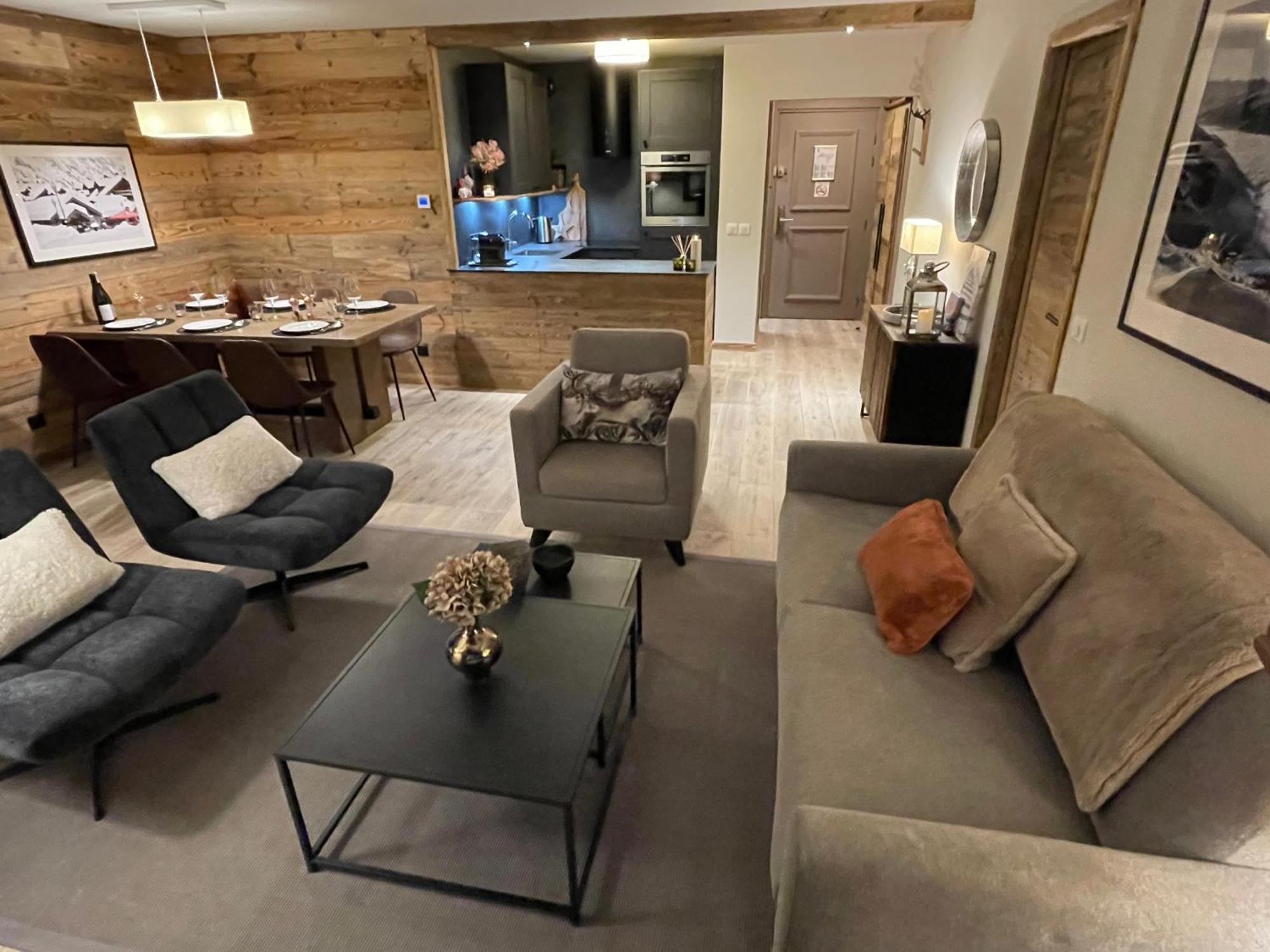 Spacious Ski-In Ski-Out Apartment 4-6 Pax, 161 Sources De Marie Arc 1950 Les Arcs  Buitenkant foto